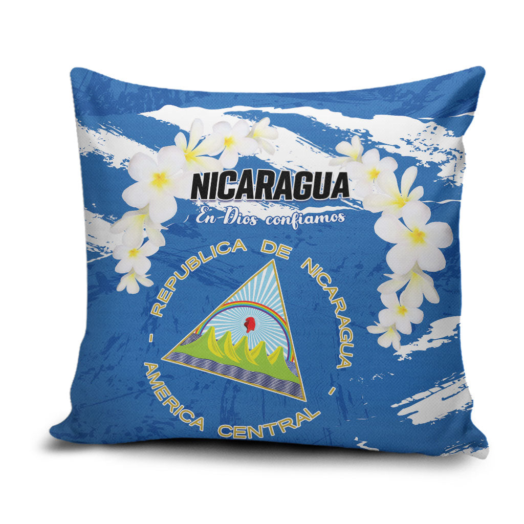 Nicaragua Sacuanjoche Pillow Cover Happy Independence Day