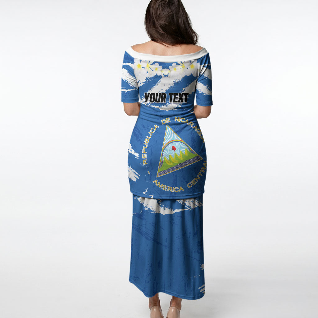 Personalized Nicaragua Sacuanjoche Puletasi Happy Independence Day