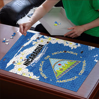Nicaragua Sacuanjoche Puzzle Happy Independence Day