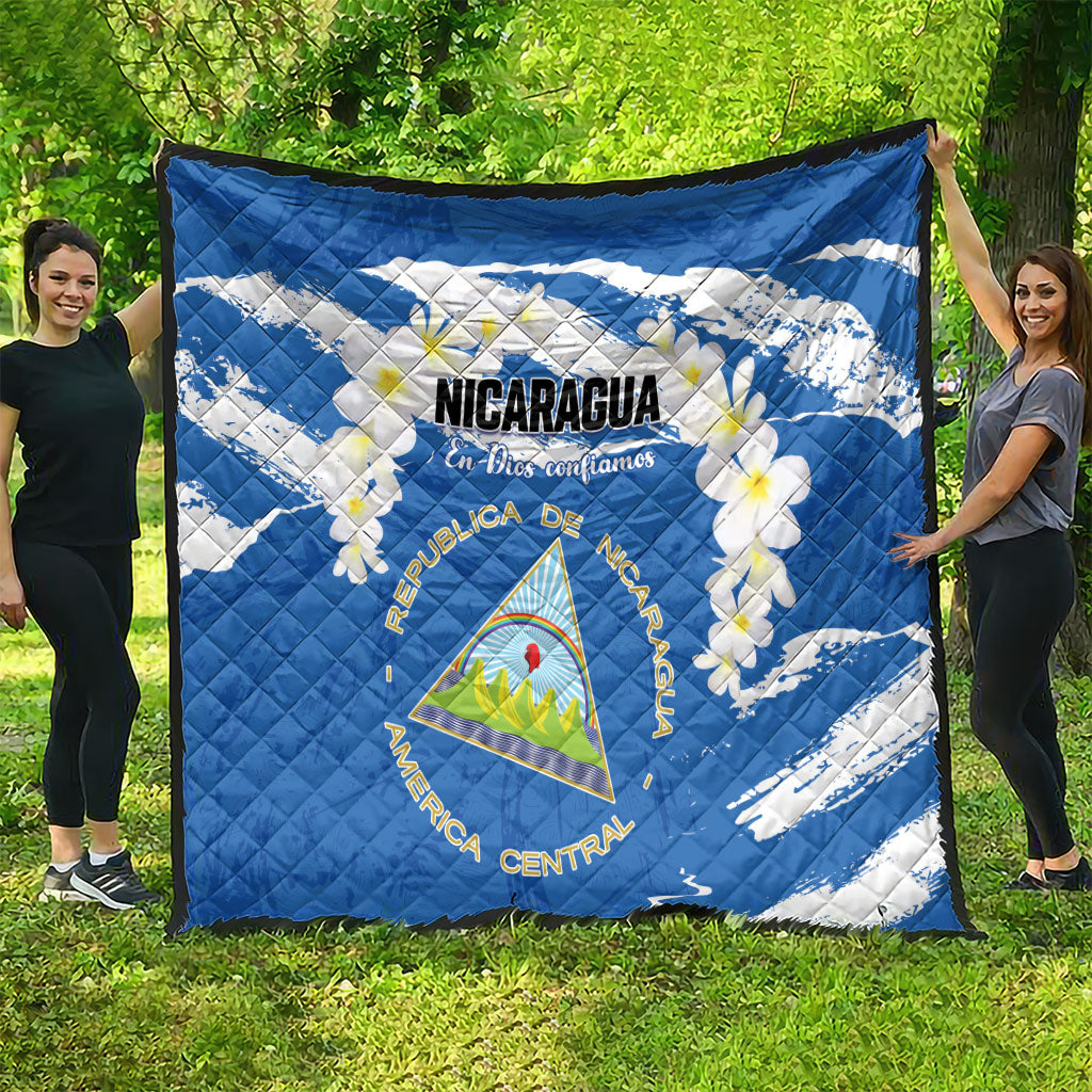 Nicaragua Sacuanjoche Quilt Happy Independence Day