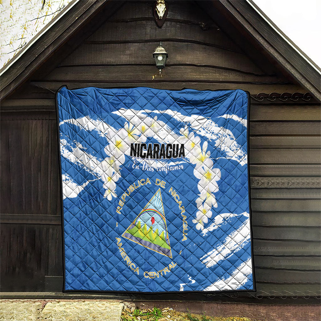 Nicaragua Sacuanjoche Quilt Happy Independence Day