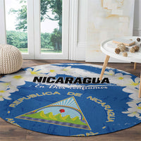 Nicaragua Sacuanjoche Round Carpet Happy Independence Day