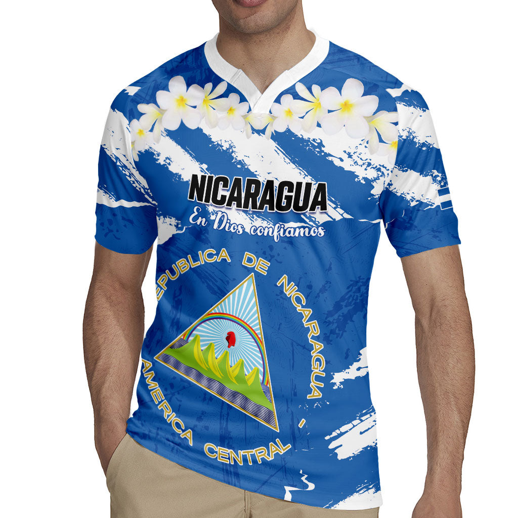 Personalized Nicaragua Sacuanjoche Rugby Jersey Happy Independence Day