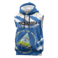 Personalized Nicaragua Sacuanjoche Sleeveless Hoodie Happy Independence Day