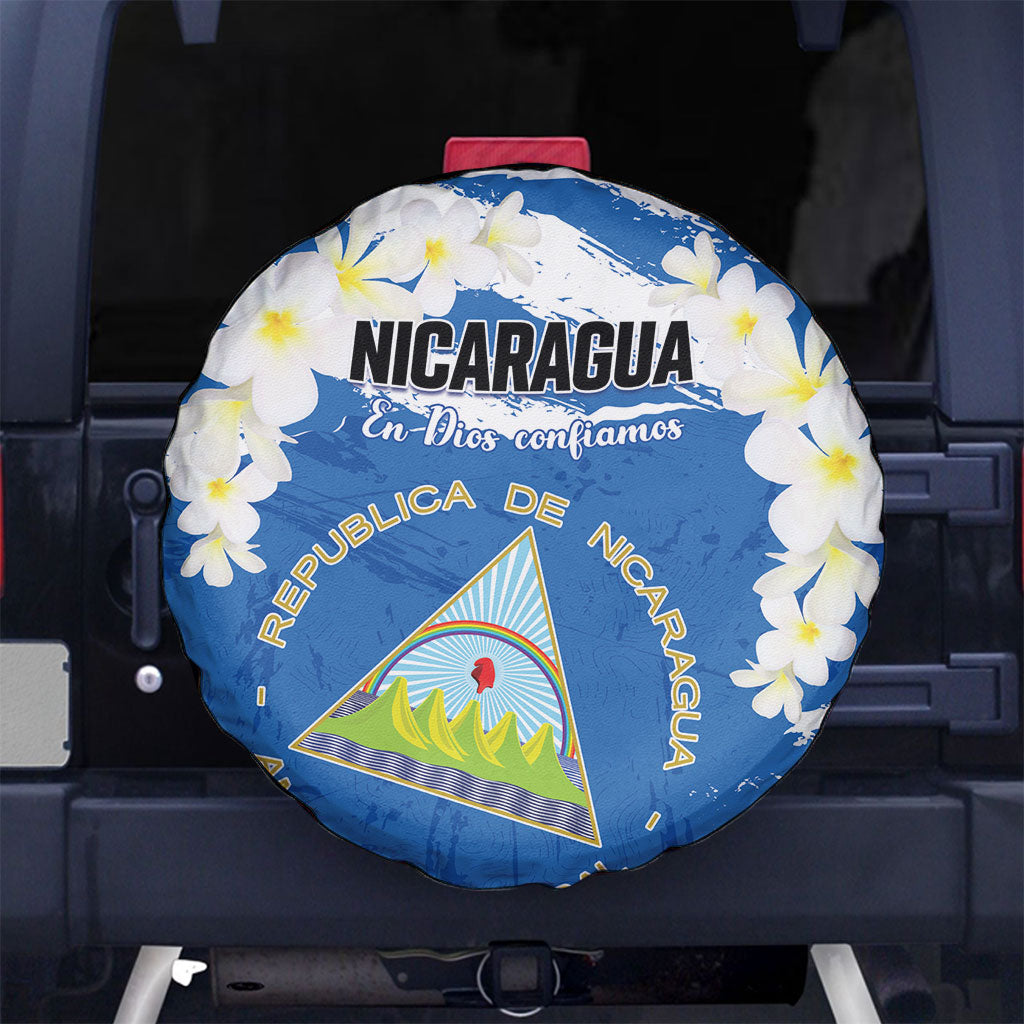 Nicaragua Sacuanjoche Spare Tire Cover Happy Independence Day