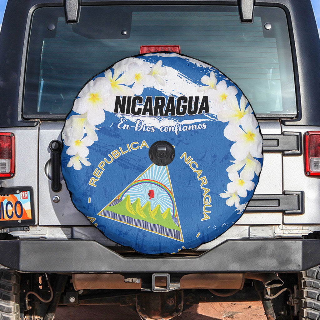 Nicaragua Sacuanjoche Spare Tire Cover Happy Independence Day