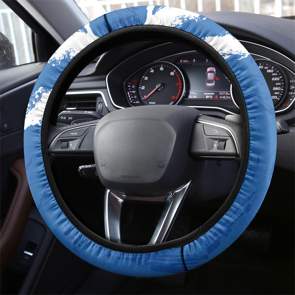 Nicaragua Sacuanjoche Steering Wheel Cover Happy Independence Day