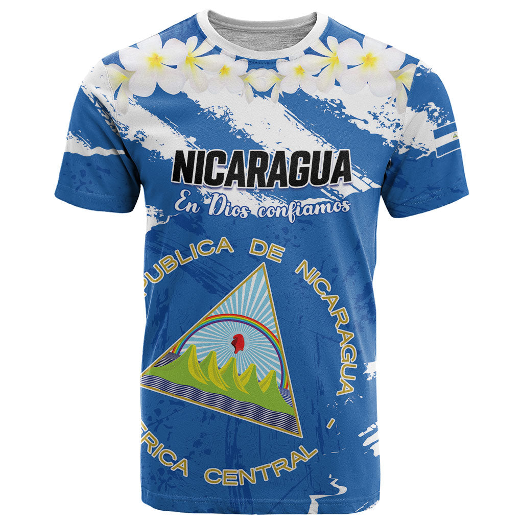 Personalized Nicaragua Sacuanjoche T Shirt Happy Independence Day