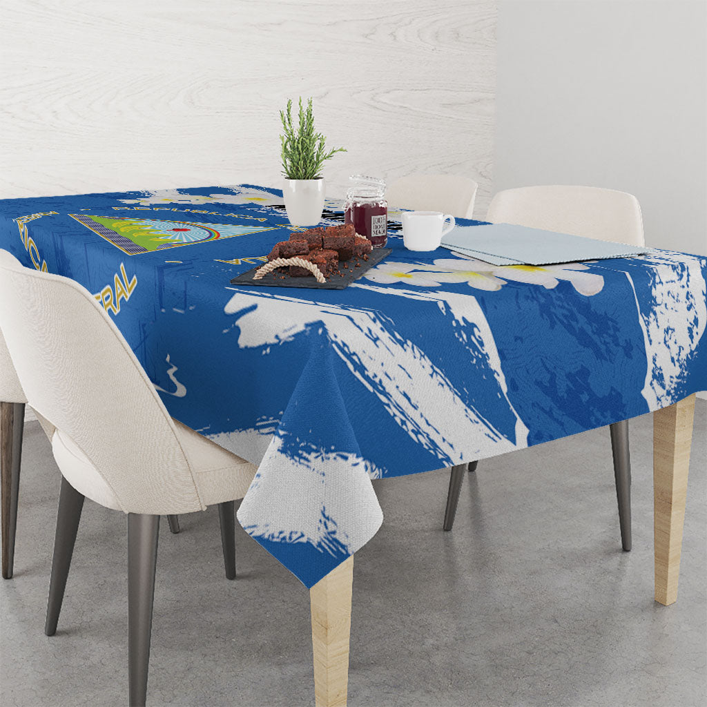 Nicaragua Sacuanjoche Tablecloth Happy Independence Day