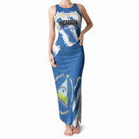 Personalized Nicaragua Sacuanjoche Tank Maxi Dress Happy Independence Day