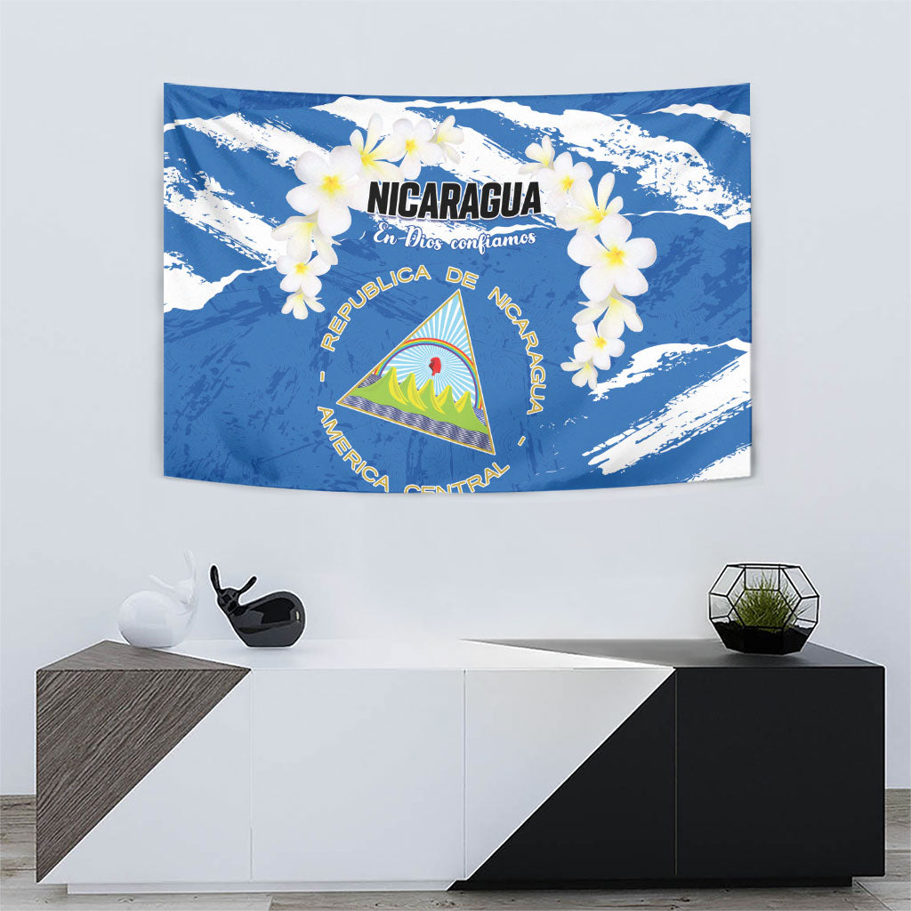 Nicaragua Sacuanjoche Tapestry Happy Independence Day