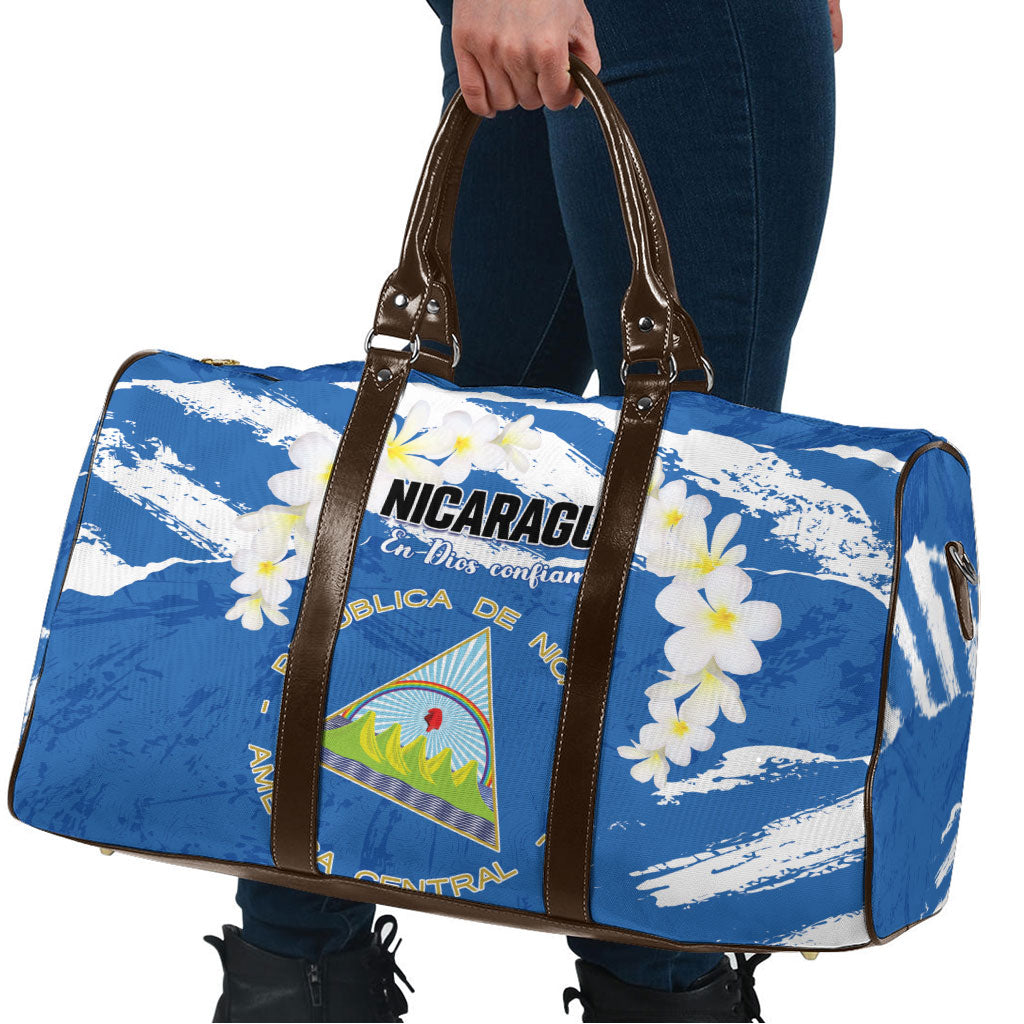 Nicaragua Sacuanjoche Travel Bag Happy Independence Day
