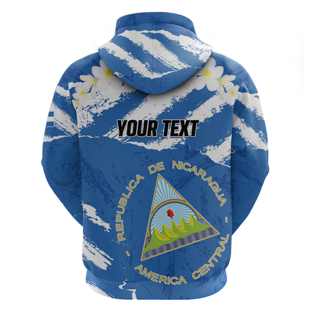 Personalized Nicaragua Sacuanjoche Zip Hoodie Happy Independence Day
