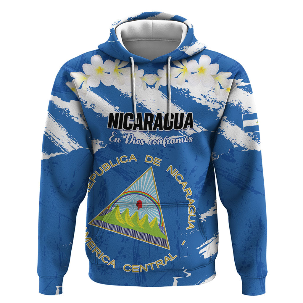 Personalized Nicaragua Sacuanjoche Zip Hoodie Happy Independence Day