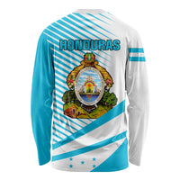Honduras Long Sleeve Shirt Coat Of Arms With Scarlet Macaw LT01