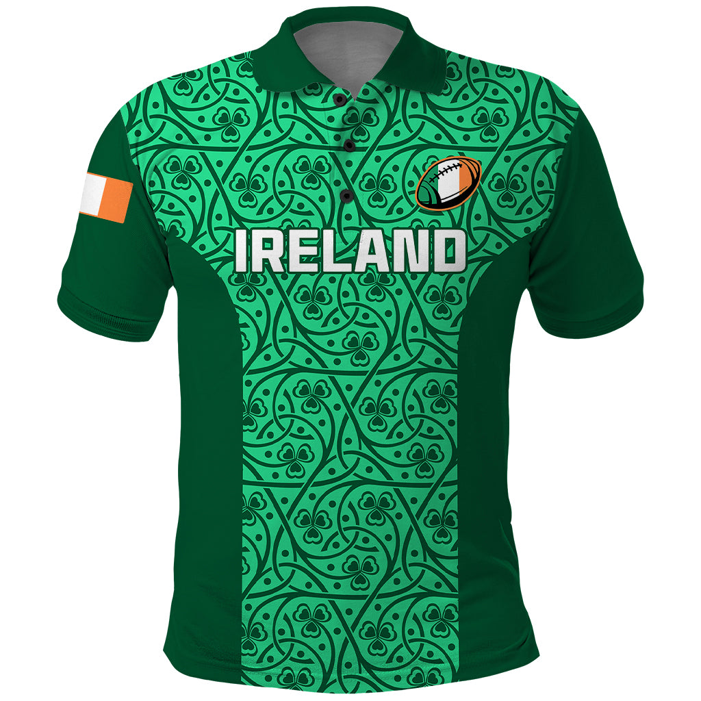 custom-ireland-rugby-polo-shirt-irish-celtic-cross-mix-shamrock-pattern