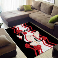 Iraq Independence Day Area Rug Dove Carrying Flag - Wonder Print Shop