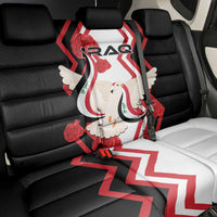 Iraq Independence Day Back Car Seat Cover Dove Carrying Flag - Wonder Print Shop