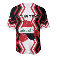 Personalized Iraq Independence Day Baseball Jersey Dove Carrying Flag - Wonder Print Shop