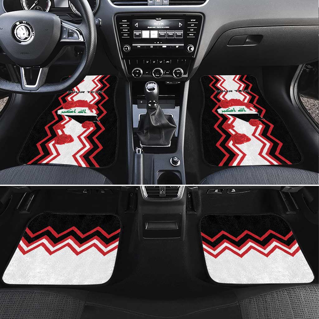 Iraq Independence Day Car Mats Dove Carrying Flag - Wonder Print Shop