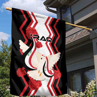Iraq Independence Day Garden Flag Dove Carrying Flag - Wonder Print Shop