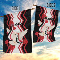 Iraq Independence Day Garden Flag Dove Carrying Flag - Wonder Print Shop