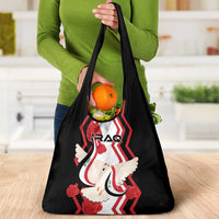 Iraq Independence Day Grocery Bag Dove Carrying Flag