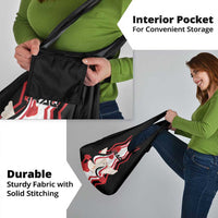 Iraq Independence Day Grocery Bag Dove Carrying Flag