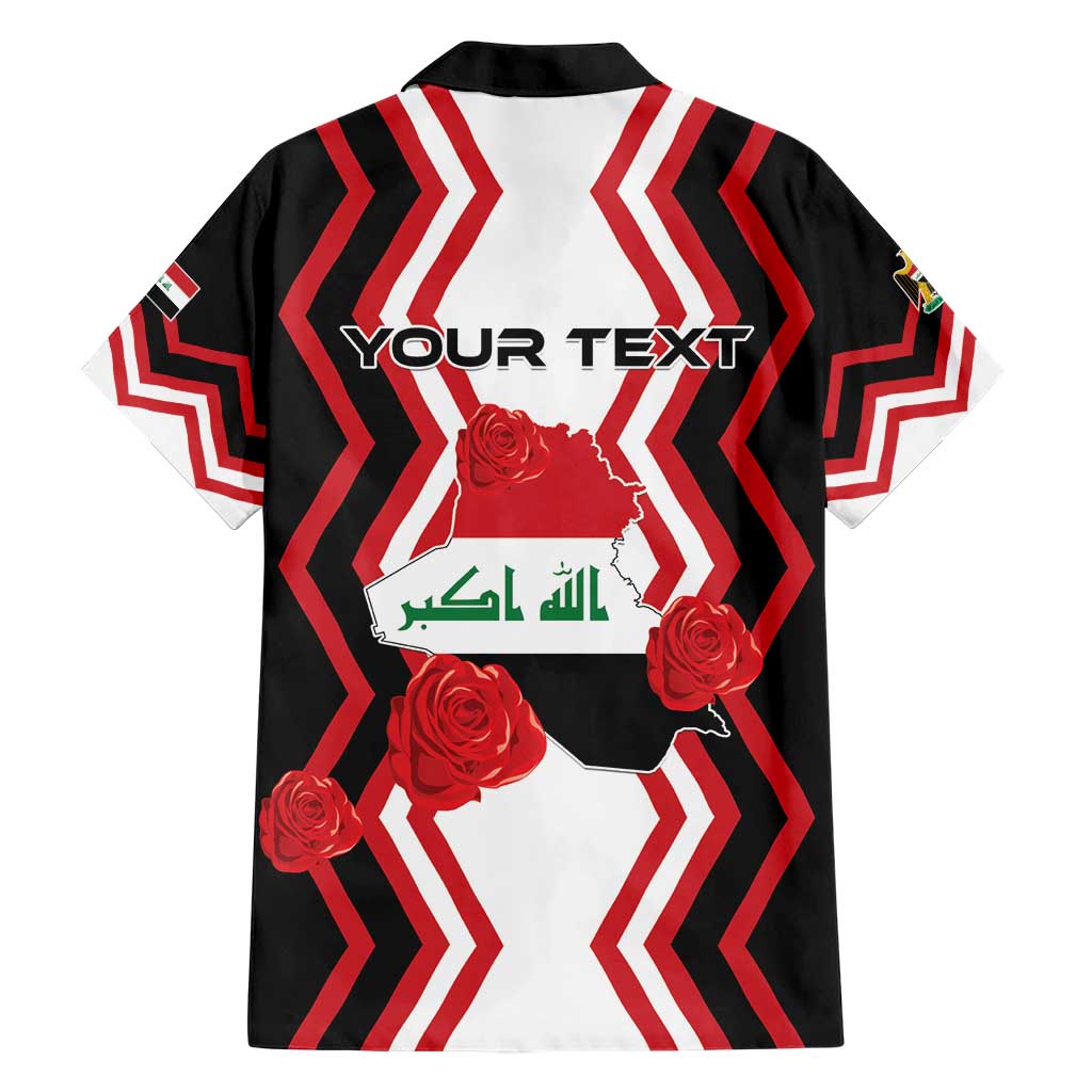 Personalized Iraq Independence Day Hawaiian Shirt Dove Carrying Flag - Wonder Print Shop