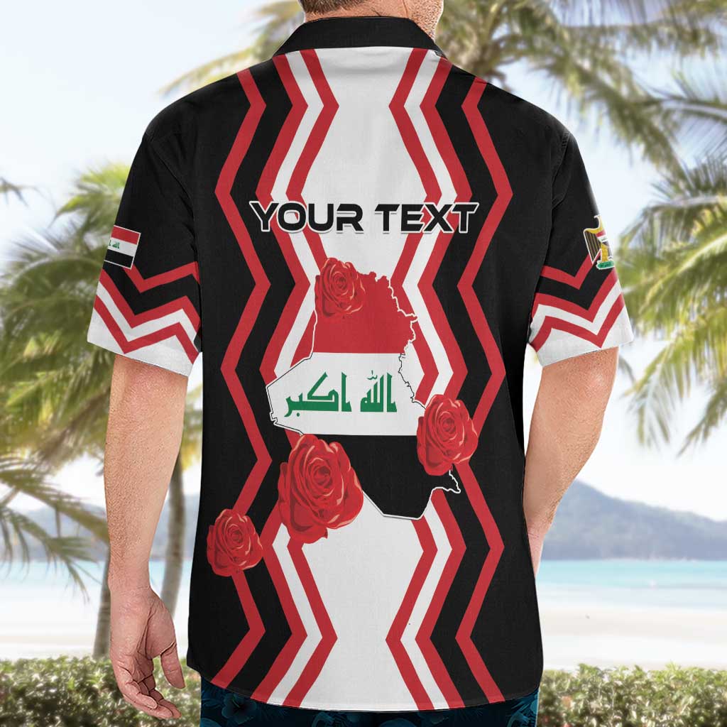 Personalized Iraq Independence Day Hawaiian Shirt Dove Carrying Flag - Wonder Print Shop