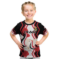 Personalized Iraq Independence Day Kid T Shirt Dove Carrying Flag - Wonder Print Shop