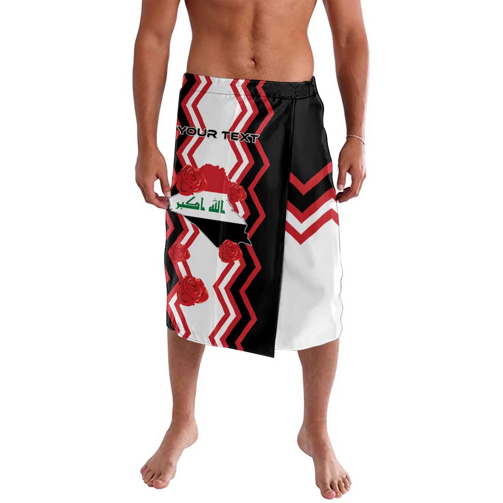 Personalized Iraq Independence Day Lavalava Dove Carrying Flag - Wonder Print Shop