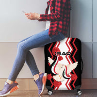 Iraq Independence Day Luggage Cover Dove Carrying Flag - Wonder Print Shop