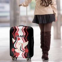 Iraq Independence Day Luggage Cover Dove Carrying Flag - Wonder Print Shop