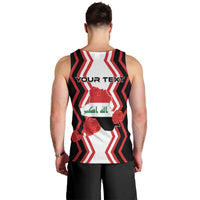 Personalized Iraq Independence Day Men Tank Top Dove Carrying Flag - Wonder Print Shop