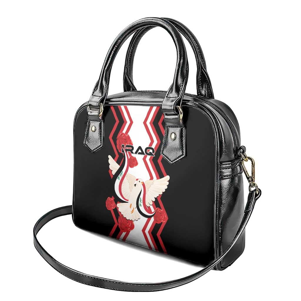 Iraq Independence Day Shoulder Handbag Dove Carrying Flag