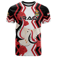 Personalized Iraq Independence Day T Shirt Dove Carrying Flag - Wonder Print Shop