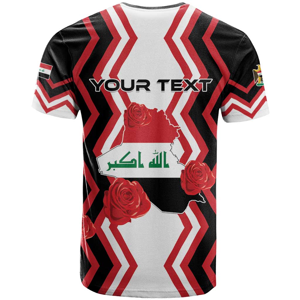 Personalized Iraq Independence Day T Shirt Dove Carrying Flag - Wonder Print Shop