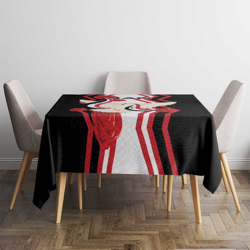 Iraq Independence Day Tablecloth Dove Carrying Flag - Wonder Print Shop