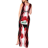 Personalized Iraq Independence Day Tank Maxi Dress Dove Carrying Flag - Wonder Print Shop