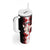 Personalized Iraq Independence Day Tumbler With Handle Dove Carrying Flag - Wonder Print Shop