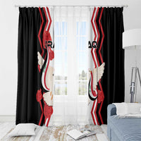 Iraq Independence Day Window Curtain Dove Carrying Flag - Wonder Print Shop