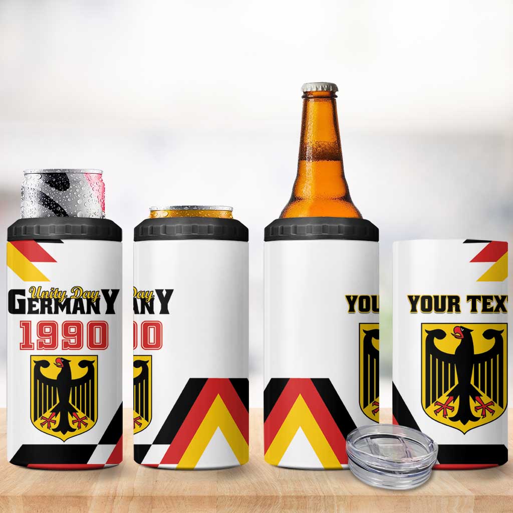 Personalized Germany Unity Day 1990 Edition 4 in 1 Can Cooler Tumbler Unique Style - Wonder Print Shop