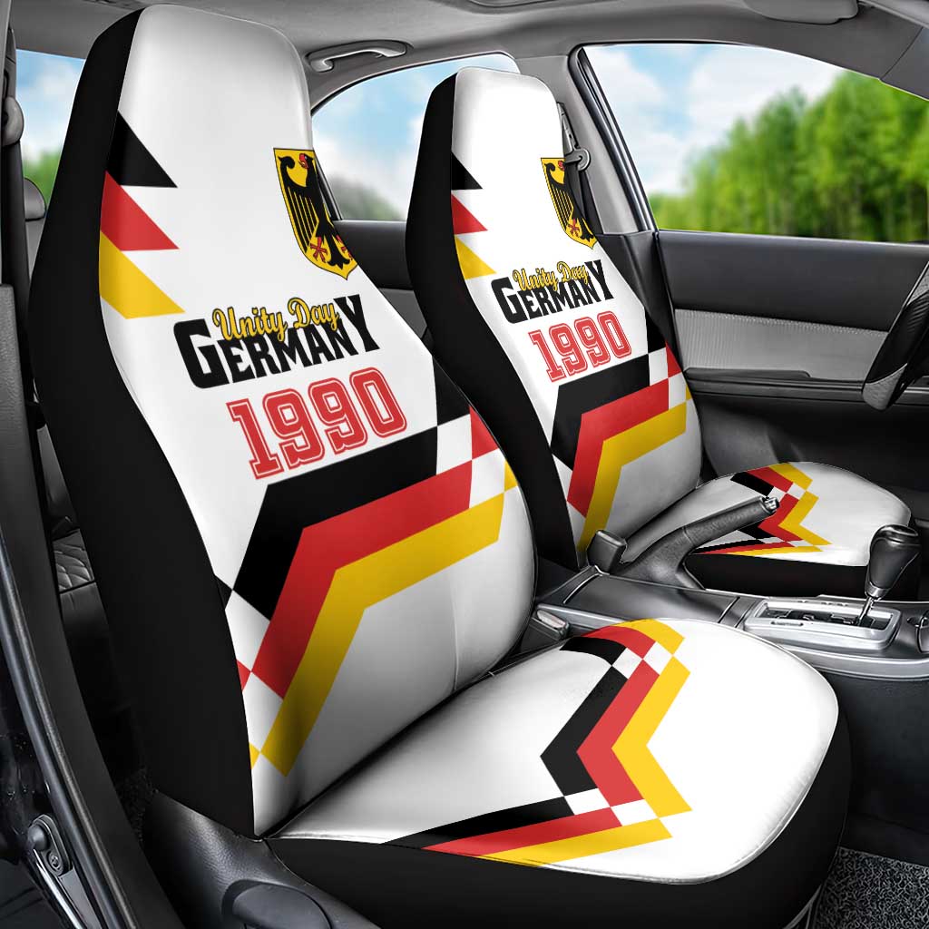 Germany Unity Day 1990 Edition Car Seat Cover Unique Style - Wonder Print Shop