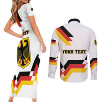 Personalized Germany Unity Day 1990 Edition Couples Matching Short Sleeve Bodycon Dress and Long Sleeve Button Shirt Unique Style - Wonder Print Shop
