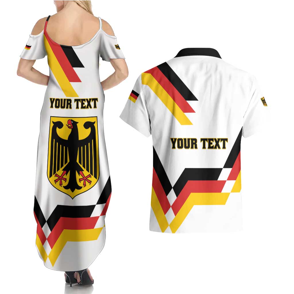 Personalized Germany Unity Day 1990 Edition Couples Matching Summer Maxi Dress and Hawaiian Shirt Unique Style - Wonder Print Shop