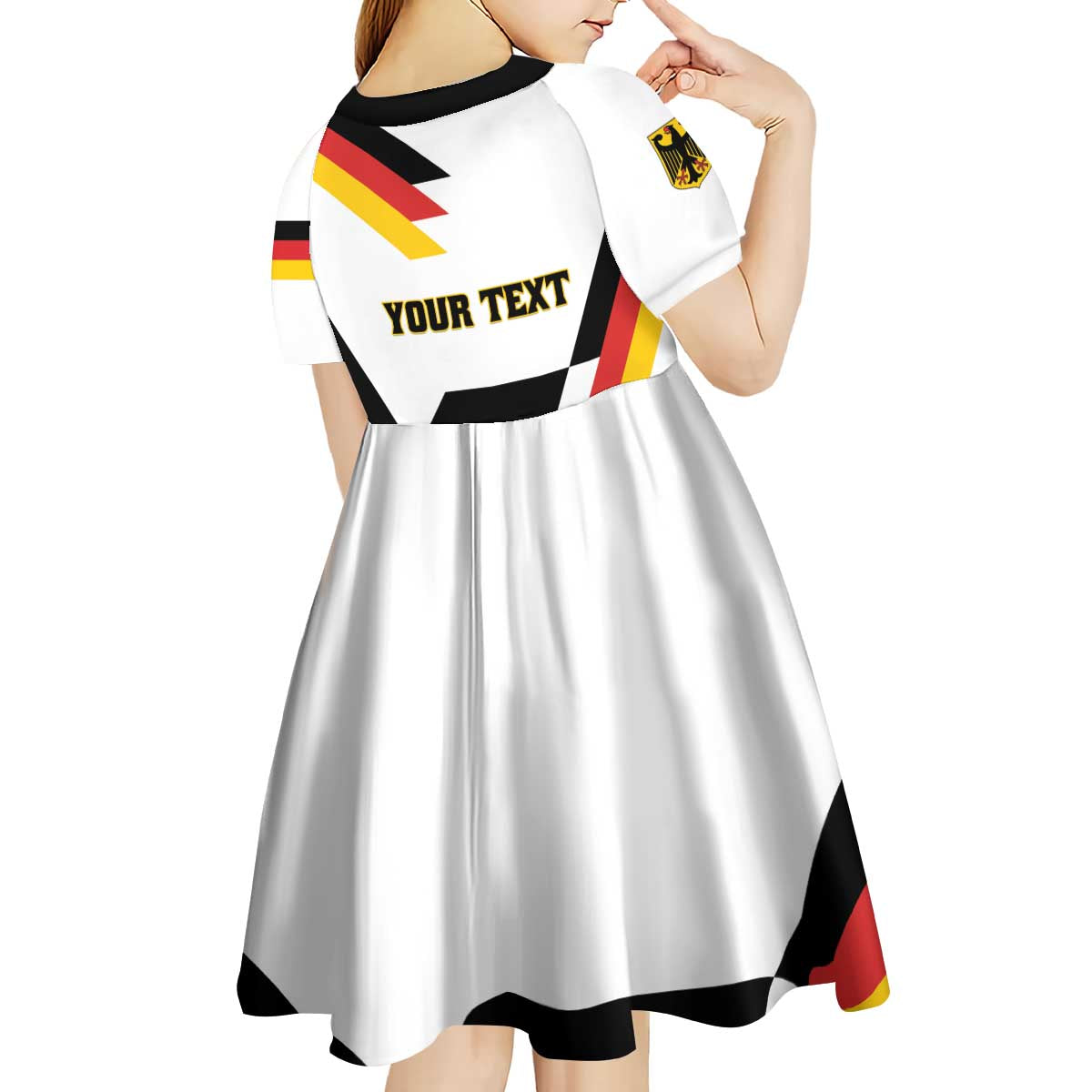 Personalized Germany Unity Day 1990 Edition Kid Short Sleeve Dress Unique Style - Wonder Print Shop