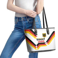 Germany Unity Day 1990 Edition Leather Tote Bag Unique Style - Wonder Print Shop