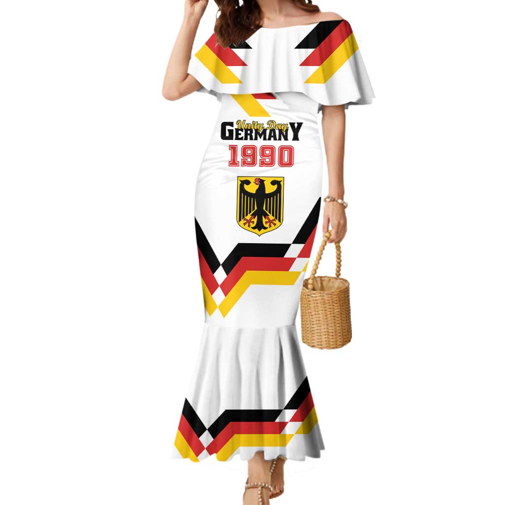 Personalized Germany Unity Day 1990 Edition Mermaid Dress Unique Style - Wonder Print Shop