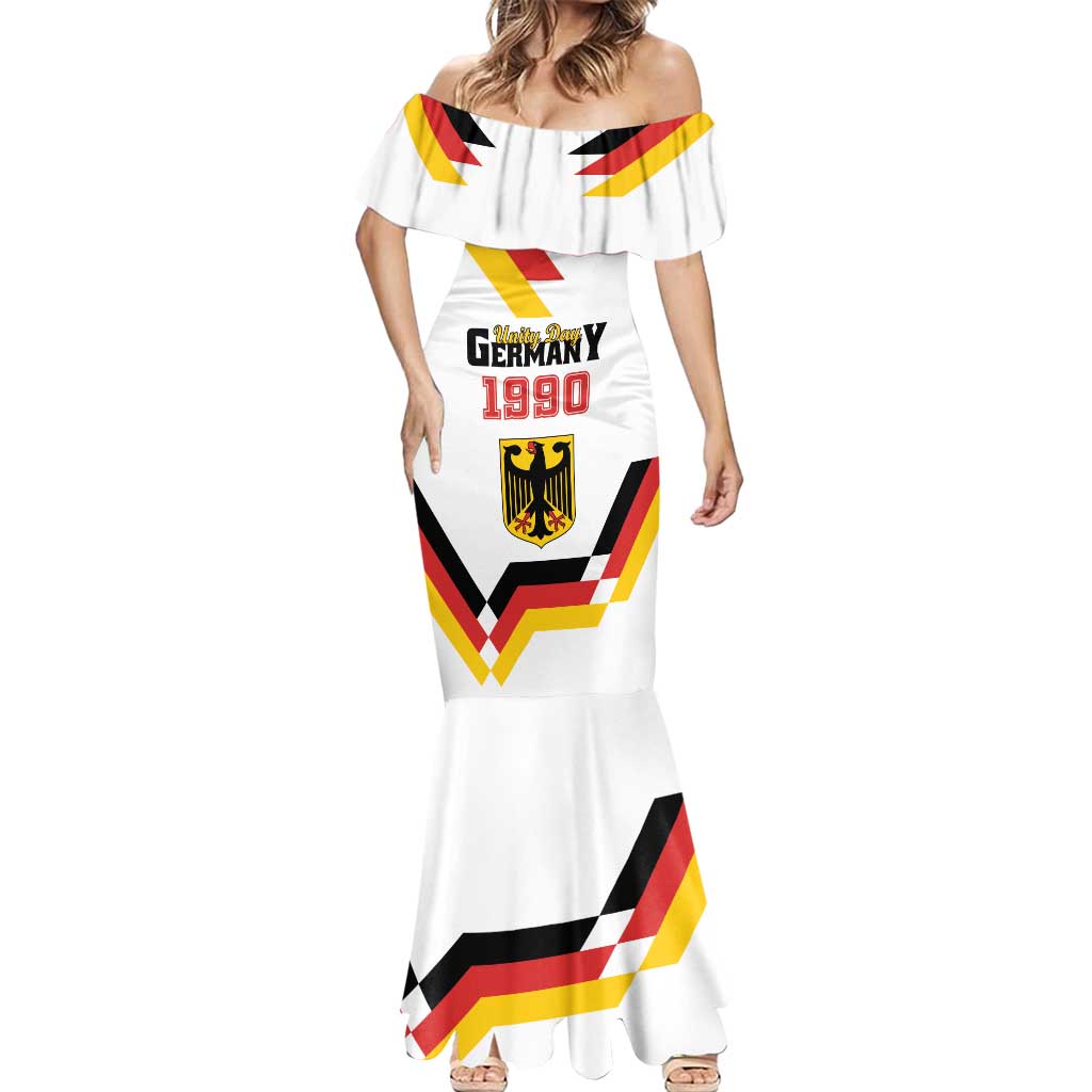 Personalized Germany Unity Day 1990 Edition Mermaid Dress Unique Style - Wonder Print Shop